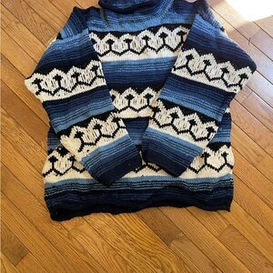 COPY - Wool sweater Artisan made Bolivia MWOT